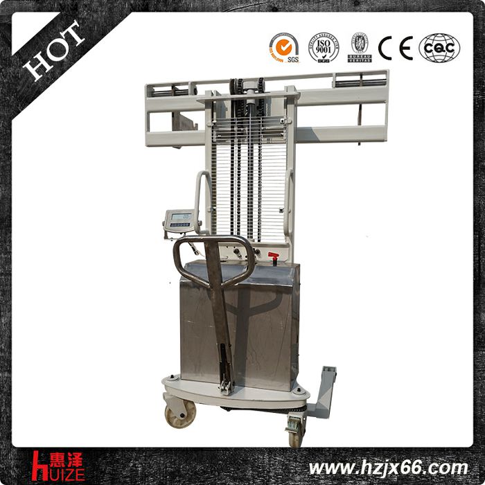 載重300kg半電動(dòng)稱重叉紙車(chē)