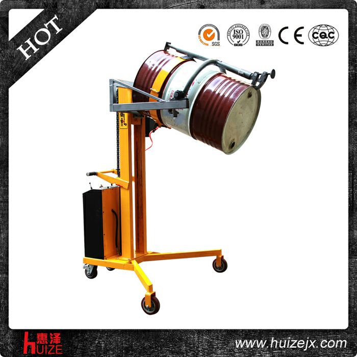 半電動(dòng)油桶車(chē)（直角腿，夾鐵桶翻轉(zhuǎn)）