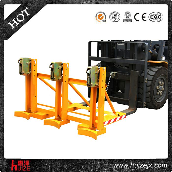 三桶夾具（一次夾3只桶,單夾爪，夾塑鐵桶）